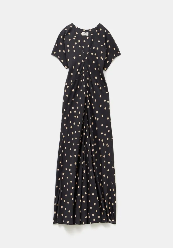 Hush Dresses Women Amelia Printed Maxi Dress Painted Polka Hush Dresses Women Amelia Printed Maxi Dress Painted Polka