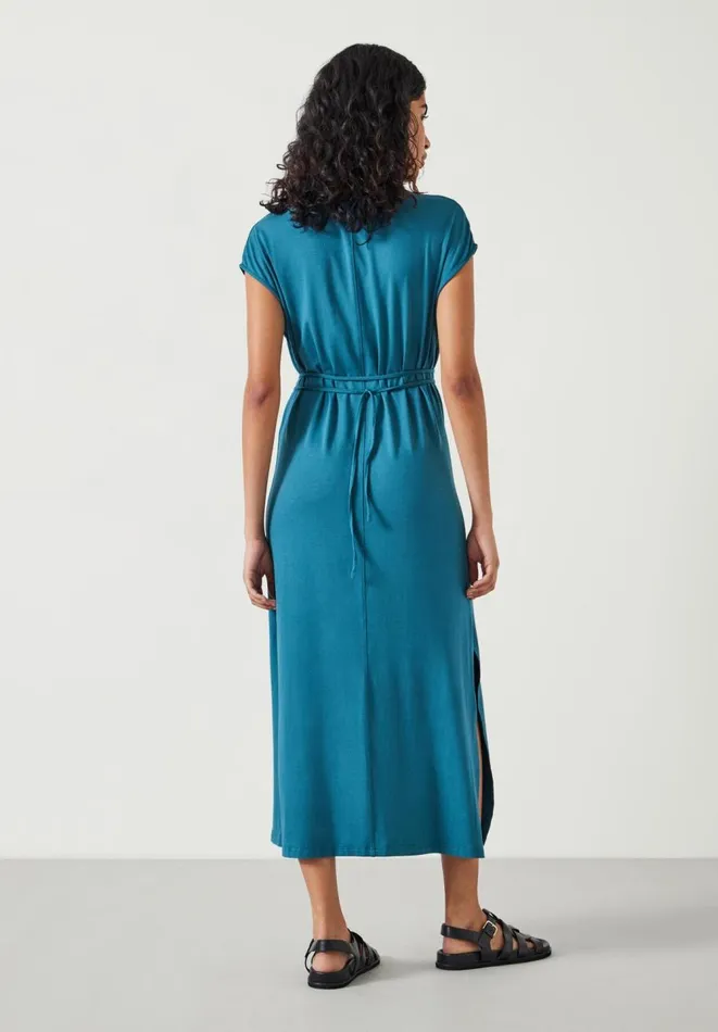 Hush Dresses Women Annabella Jersey Midi Dress Teal Green Hush Dresses Women Annabella Jersey Midi Dress Teal Green
