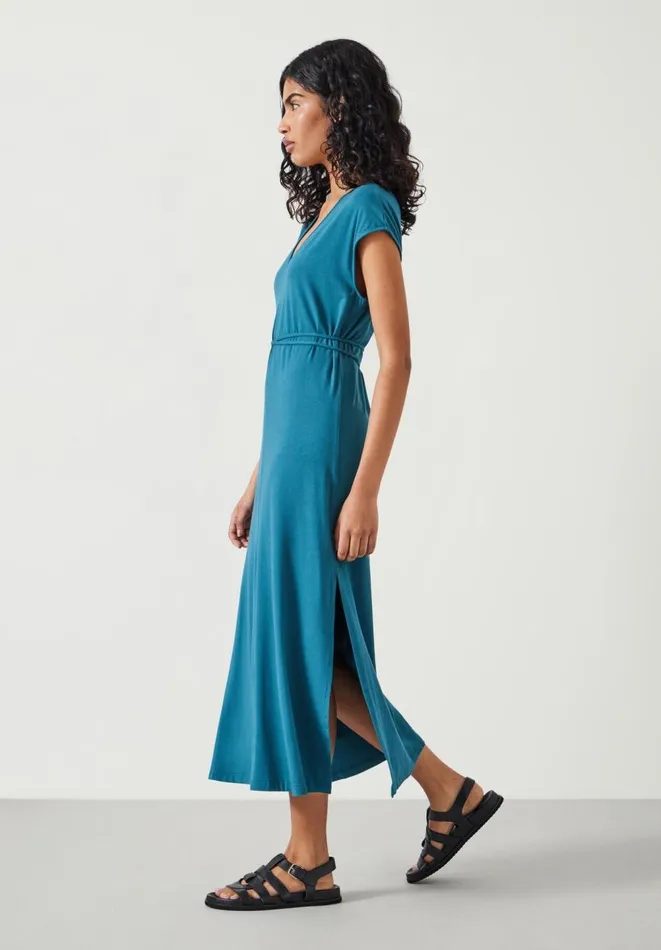 Hush Dresses Women Annabella Jersey Midi Dress Teal Green Hush Dresses Women Annabella Jersey Midi Dress Teal Green