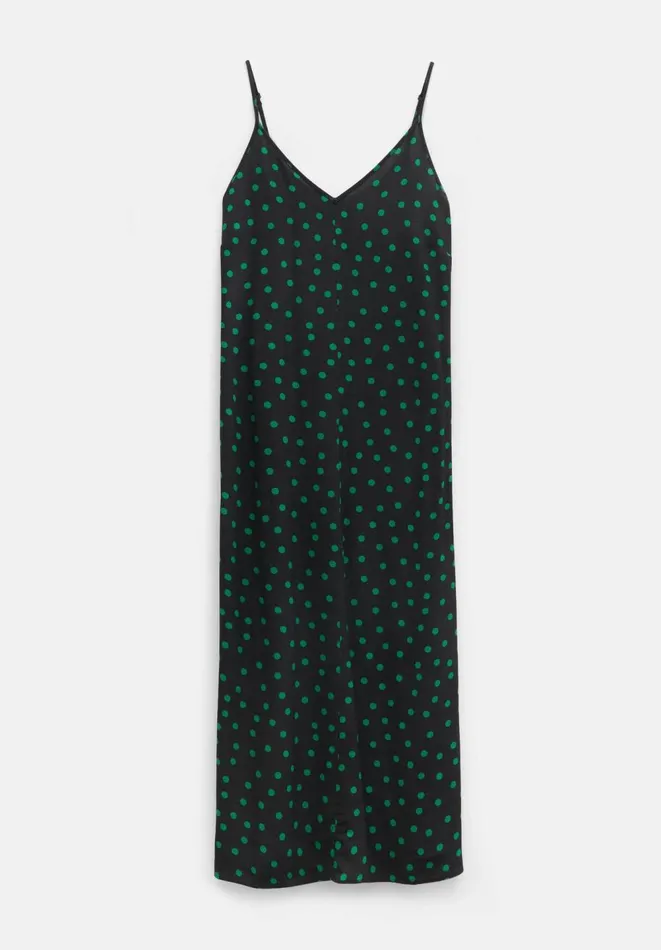 Hush Dresses Women Eloise Polka Dot Maxi Slip Dress Polka Dots Green Hush Dresses Women Eloise Polka Dot Maxi Slip Dress Polka Dots Green