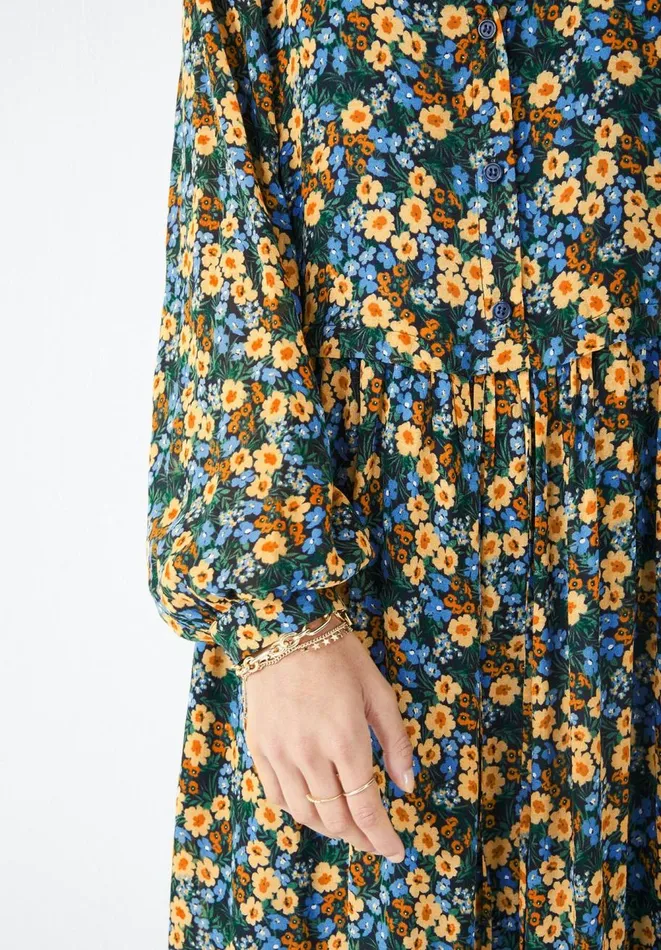 Hush Dresses Women Flora Maxi Dress Dark Pop Floral Hush Dresses Women Flora Maxi Dress Dark Pop Floral