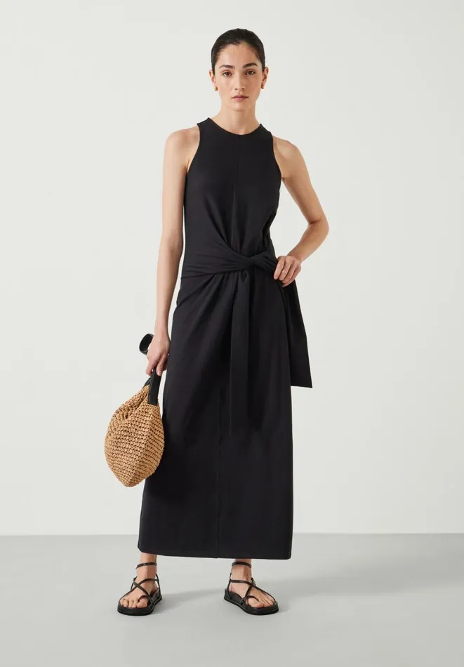 Hush Dresses Women Isla Sleeveless Maxi Dress Black