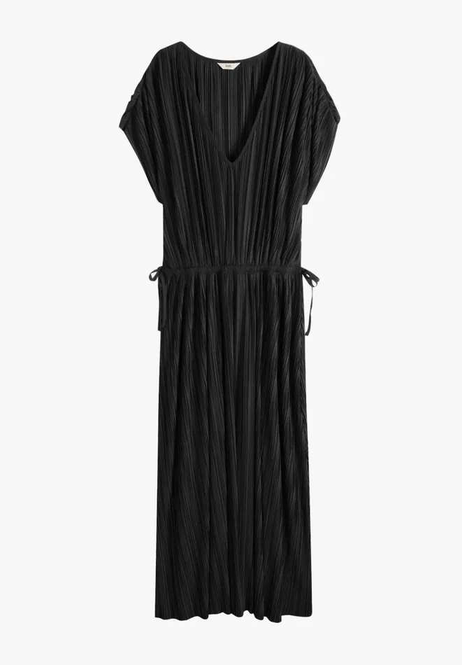 Hush Dresses Women Jodie Plisse Midi Dress Black Hush Dresses Women Jodie Plisse Midi Dress Black