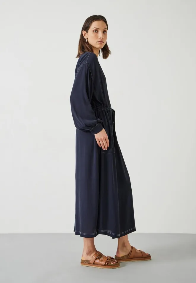 Hush Dresses Women Julie Oversized Contrast Maxi Dress Midnight Navy Hush Dresses Women Julie Oversized Contrast Maxi Dress Midnight Navy