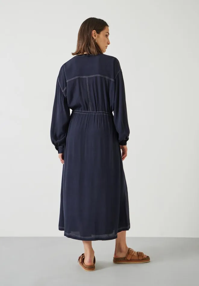 Hush Dresses Women Julie Oversized Contrast Maxi Dress Midnight Navy Hush Dresses Women Julie Oversized Contrast Maxi Dress Midnight Navy
