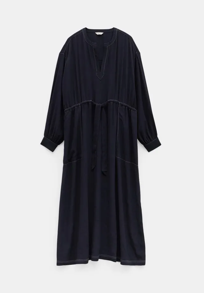 Hush Dresses Women Julie Oversized Contrast Maxi Dress Midnight Navy Hush Dresses Women Julie Oversized Contrast Maxi Dress Midnight Navy