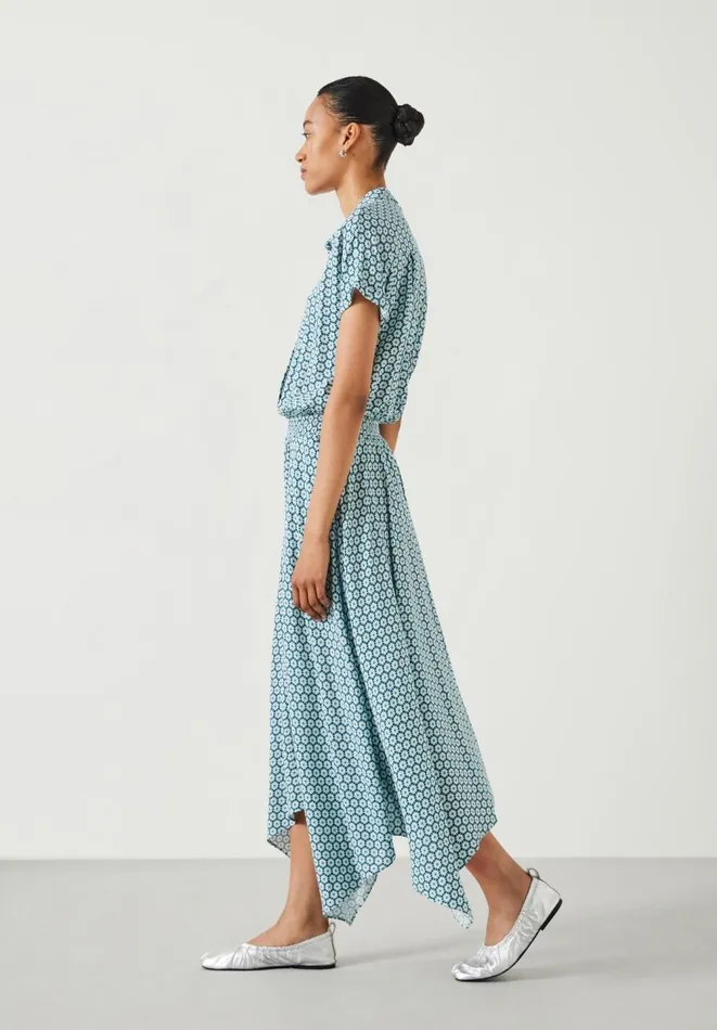 Hush Dresses Women Kensington Shirt Dress Geo Star 8211 Green Hush Dresses Women Kensington Shirt Dress Geo Star 8211 Green