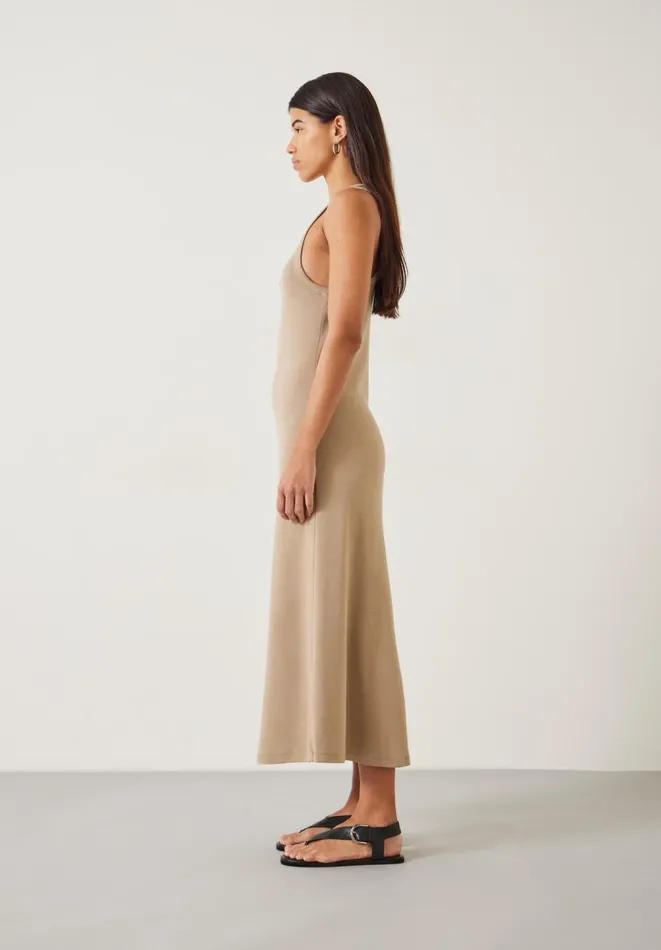 Hush Dresses Women Rosita Jersey Maxi Dress Beige Hush Dresses Women Rosita Jersey Maxi Dress Beige