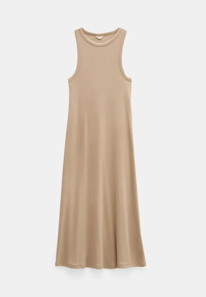 Hush Dresses Women Rosita Jersey Maxi Dress Beige Hush Dresses Women Rosita Jersey Maxi Dress Beige