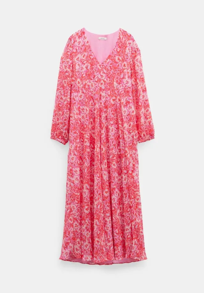 Hush Dresses Women Wray Volume Maxi Dress Painted Floral Pink Hush Dresses Women Wray Volume Maxi Dress Painted Floral Pink