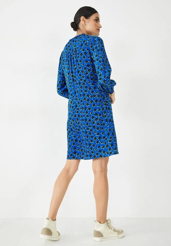 Hush Dresses Women Zina Mini Dress Little Flowers Dark Blue Hush Dresses Women Zina Mini Dress Little Flowers Dark Blue