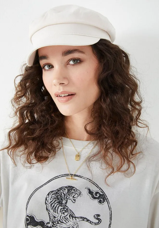 Hush Hats Women Alleyne Baker Boy Hat Cream Hush Hats Women Alleyne Baker Boy Hat Cream