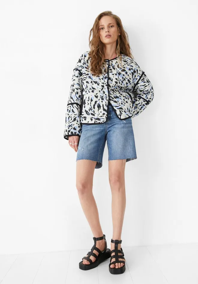 Hush Jackets and Coats Women Andy Quilted Printed Jacket Zebra 8211 Ecrumulti Hush Jackets and Coats Women Andy Quilted Printed Jacket Zebra 8211 Ecrumulti