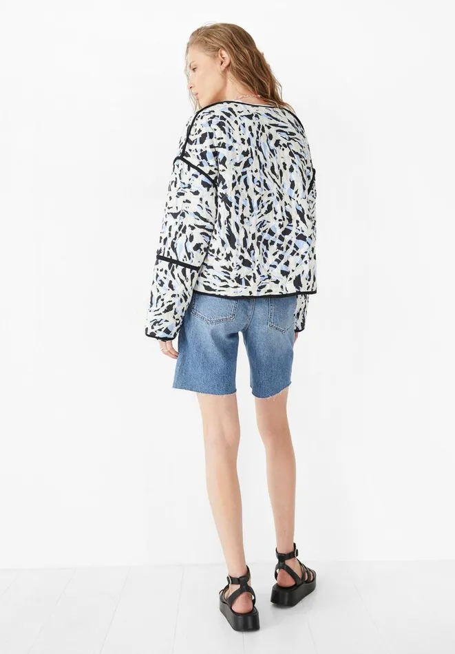 Hush Jackets and Coats Women Andy Quilted Printed Jacket Zebra 8211 Ecrumulti Hush Jackets and Coats Women Andy Quilted Printed Jacket Zebra 8211 Ecrumulti