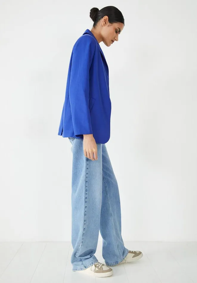 Hush Jackets and Coats Women Kasia Blazer Cobalt Blue Hush Jackets and Coats Women Kasia Blazer Cobalt Blue