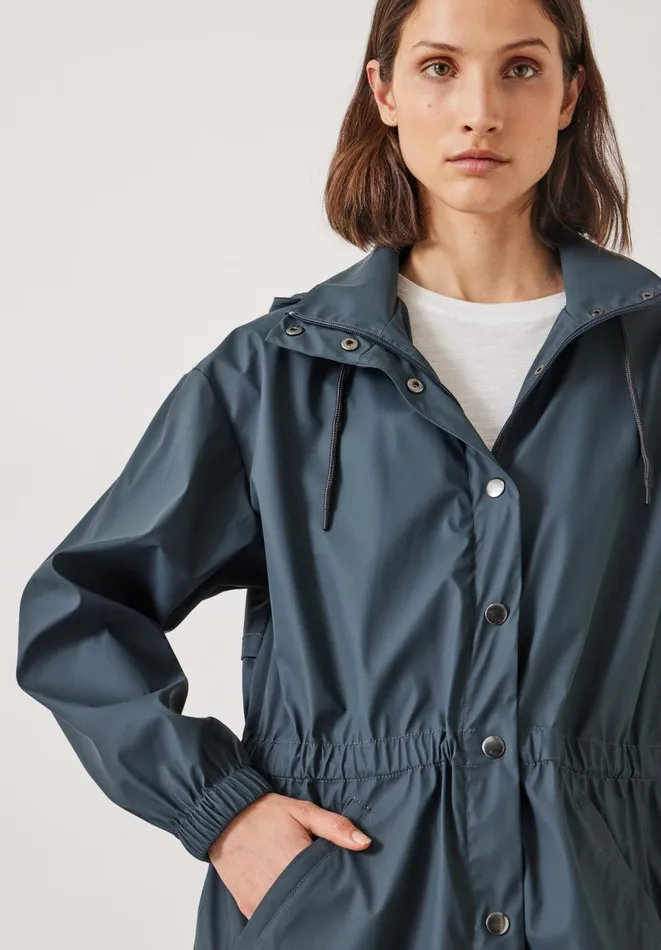 Hush Jackets and Coats Women Kinvara Rain Coat Slate Hush Jackets and Coats Women Kinvara Rain Coat Slate