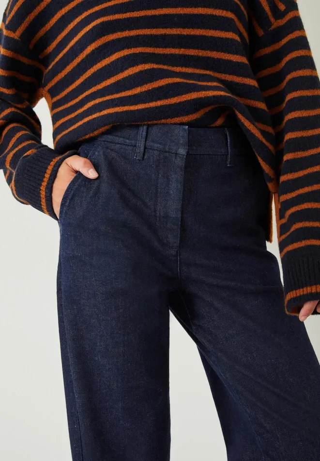 Hush Jeans Women Viola Clean Jeans Dark Indigo Hush Jeans Women Viola Clean Jeans Dark Indigo