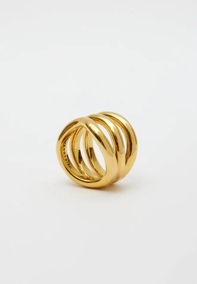 Hush Jewellery Women Jenny Bird Squiggles Gala Ring Gold 8211 Jewellery Hush Jewellery Women Jenny Bird Squiggles Gala Ring Gold 8211 Jewellery