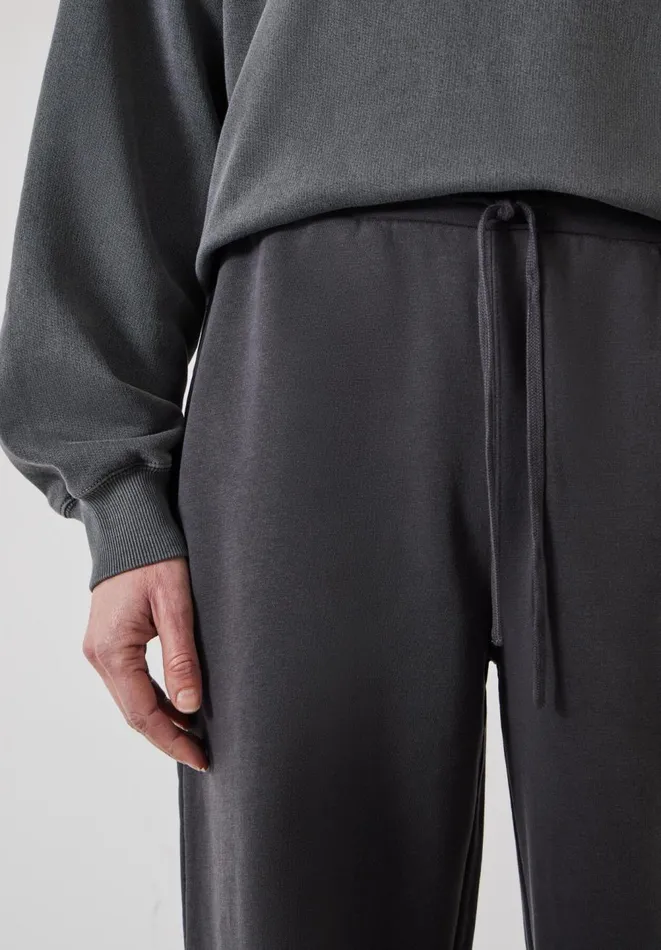 Hush Joggers and Leggings Women Paxton Barrel Leg Jersey Trousers Ash Grey Hush Joggers and Leggings Women Paxton Barrel Leg Jersey Trousers Ash Grey