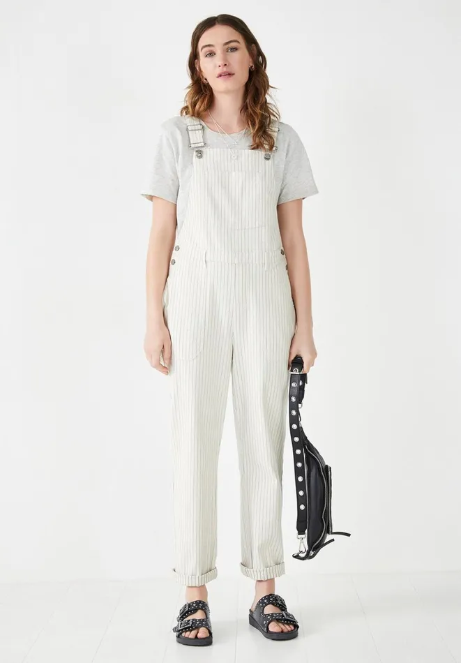 Hush Jumpsuits Women Striped Dungarees Sugar Swizzle