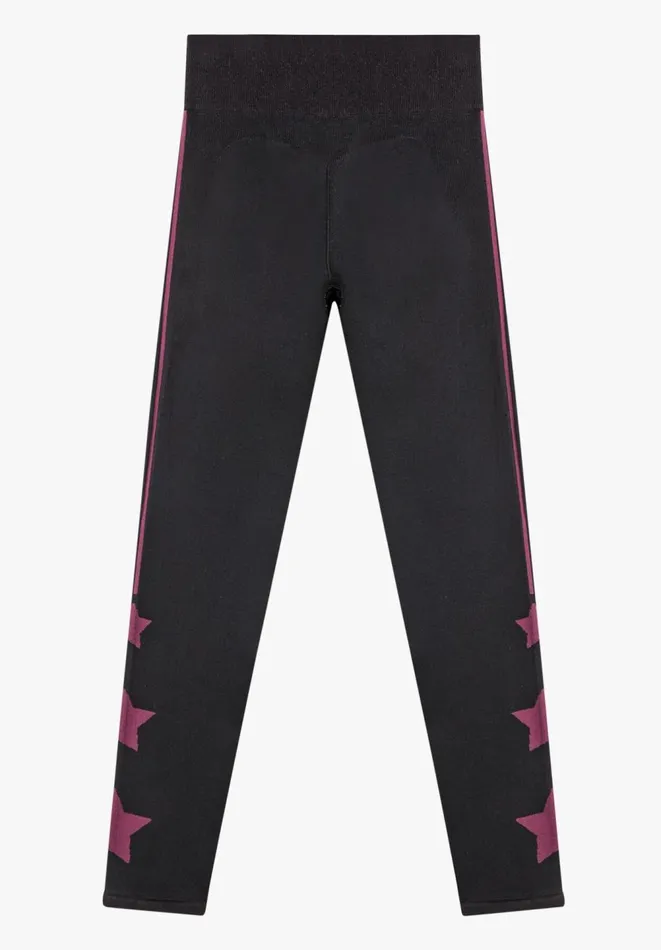 Hush Pyjamas and Nightwear Women Dottie Star Leggings Blackpink Hush Pyjamas and Nightwear Women Dottie Star Leggings Blackpink