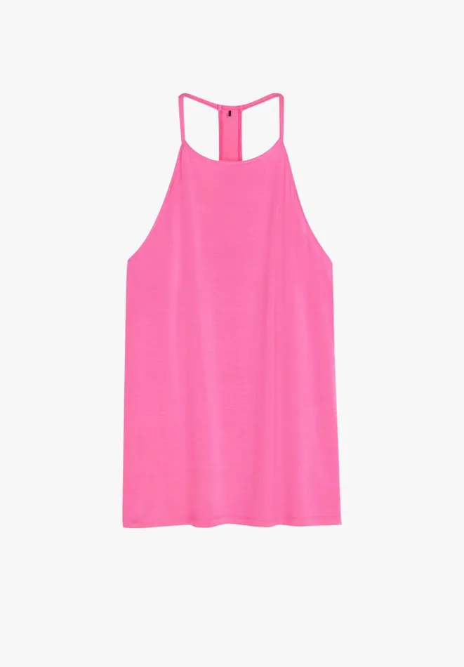 Hush Pyjamas and Nightwear Women Strappy Racerback Vest Hot Pink Hush Pyjamas and Nightwear Women Strappy Racerback Vest Hot Pink