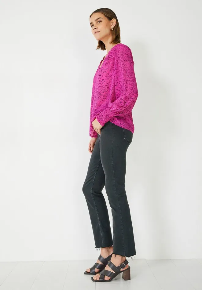 Hush Shirts and Blouses Women Alvia Blouse Speckled Dots Hot Pink Hush Shirts and Blouses Women Alvia Blouse Speckled Dots Hot Pink