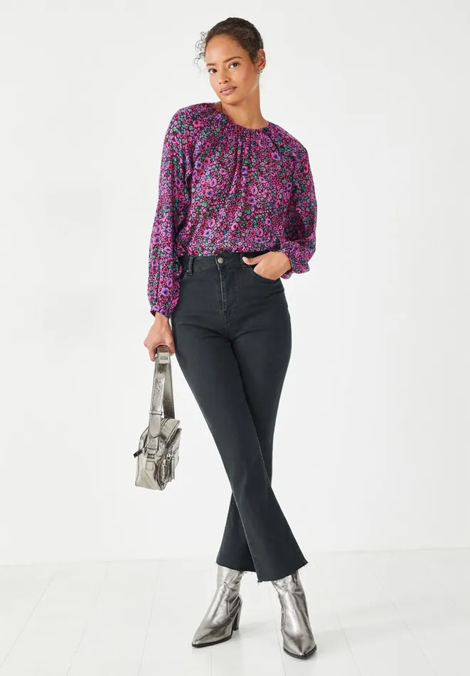 Hush Shirts and Blouses Women Cinzia Blouse Paris Ditsy Blackpink Hush Shirts and Blouses Women Cinzia Blouse Paris Ditsy Blackpink