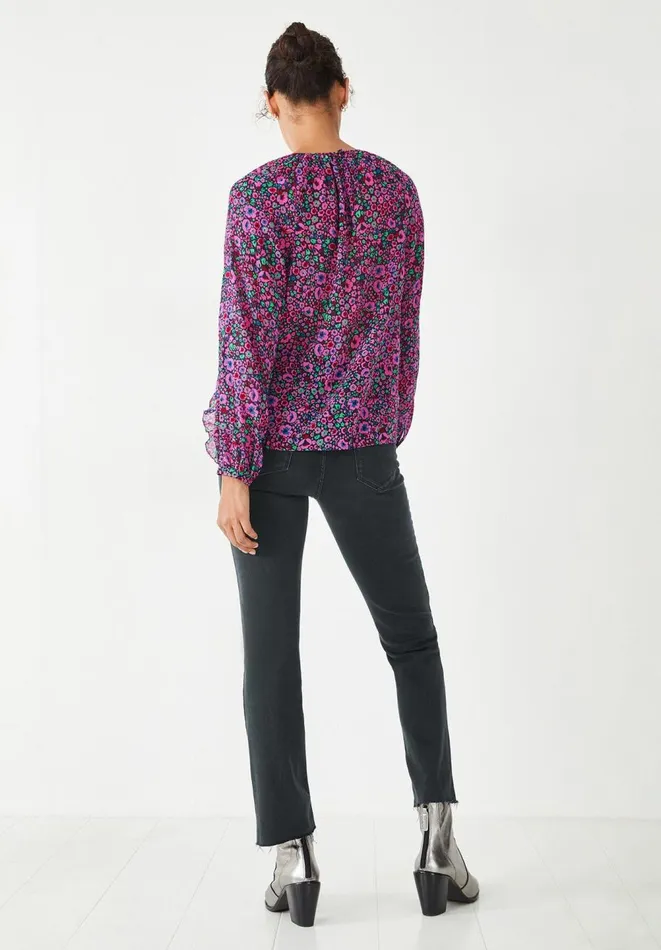 Hush Shirts and Blouses Women Cinzia Blouse Paris Ditsy Blackpink Hush Shirts and Blouses Women Cinzia Blouse Paris Ditsy Blackpink