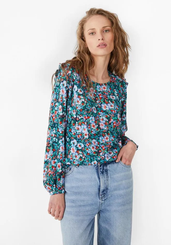 Hush Shirts and Blouses Women Imogen Blouse Painted Floral 8211 Multi Hush Shirts and Blouses Women Imogen Blouse Painted Floral 8211 Multi