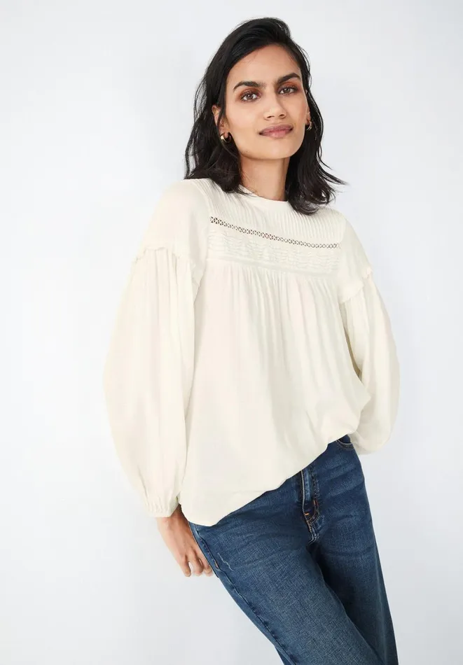 Hush Shirts and Blouses Women Julia Blouse Ecru