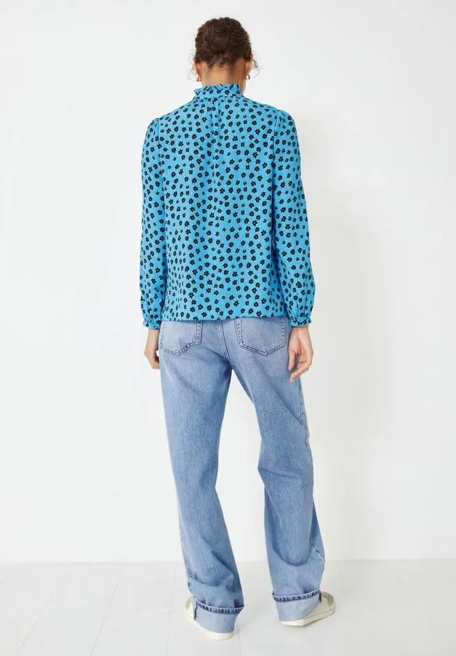 Hush Shirts and Blouses Women Lyana Blouse Little Flowers Light Blue Hush Shirts and Blouses Women Lyana Blouse Little Flowers Light Blue