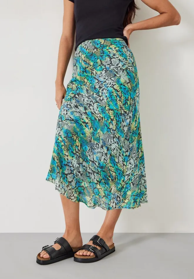 Hush Skirts Women Hallie Printed Midi Skirt Tie Dye Snake Hush Skirts Women Hallie Printed Midi Skirt Tie Dye Snake