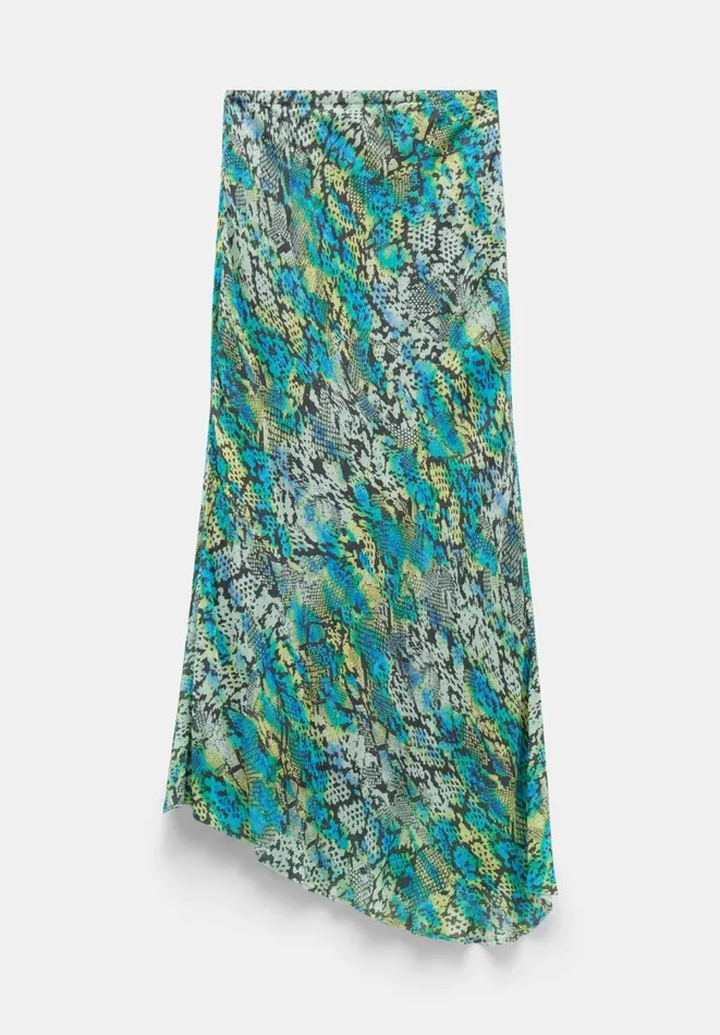 Hush Skirts Women Hallie Printed Midi Skirt Tie Dye Snake Hush Skirts Women Hallie Printed Midi Skirt Tie Dye Snake