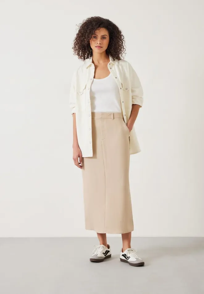 Hush Skirts Women Heidi Midi Skirt Sand