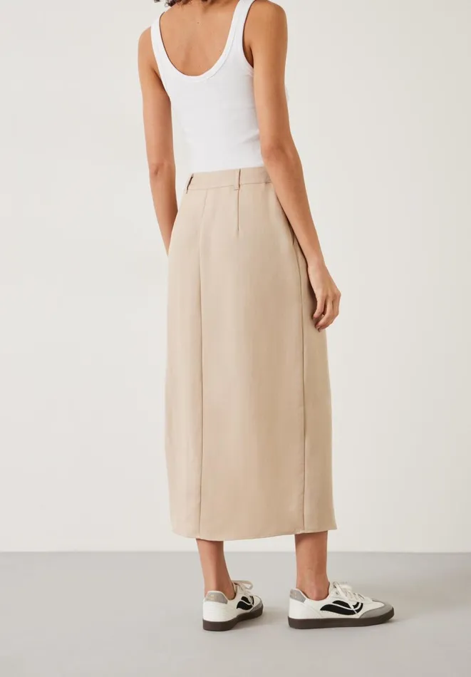 Hush Skirts Women Heidi Midi Skirt Sand Hush Skirts Women Heidi Midi Skirt Sand