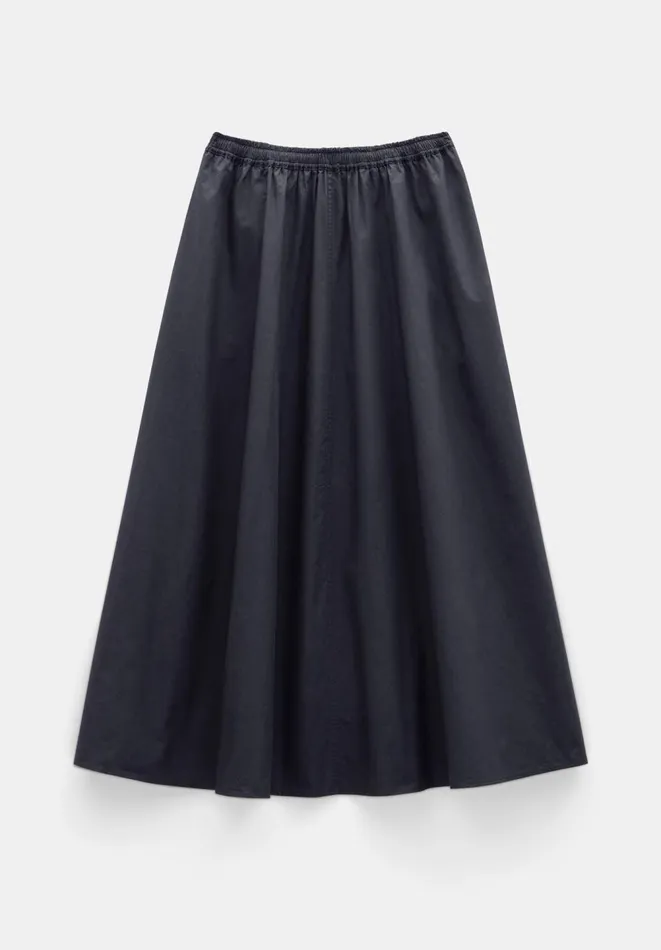 Hush Skirts Women Ishani Maxi Poplin Skirt Black Hush Skirts Women Ishani Maxi Poplin Skirt Black