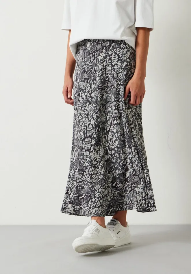 Hush Skirts Women Kora Maxi Skirt Snakeskin Neutral Hush Skirts Women Kora Maxi Skirt Snakeskin Neutral