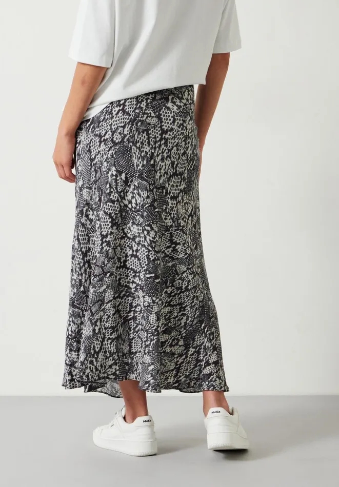 Hush Skirts Women Kora Maxi Skirt Snakeskin Neutral Hush Skirts Women Kora Maxi Skirt Snakeskin Neutral