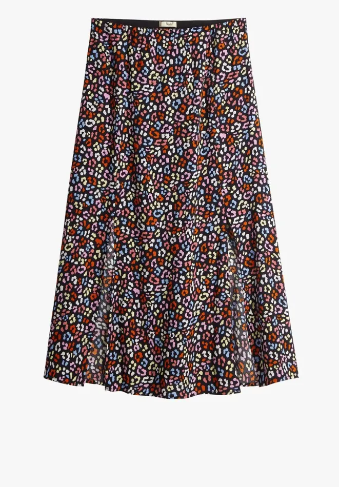 Hush Skirts Women Kourtney Midi Skirt Soft Leopard Blackmulti Hush Skirts Women Kourtney Midi Skirt Soft Leopard Blackmulti