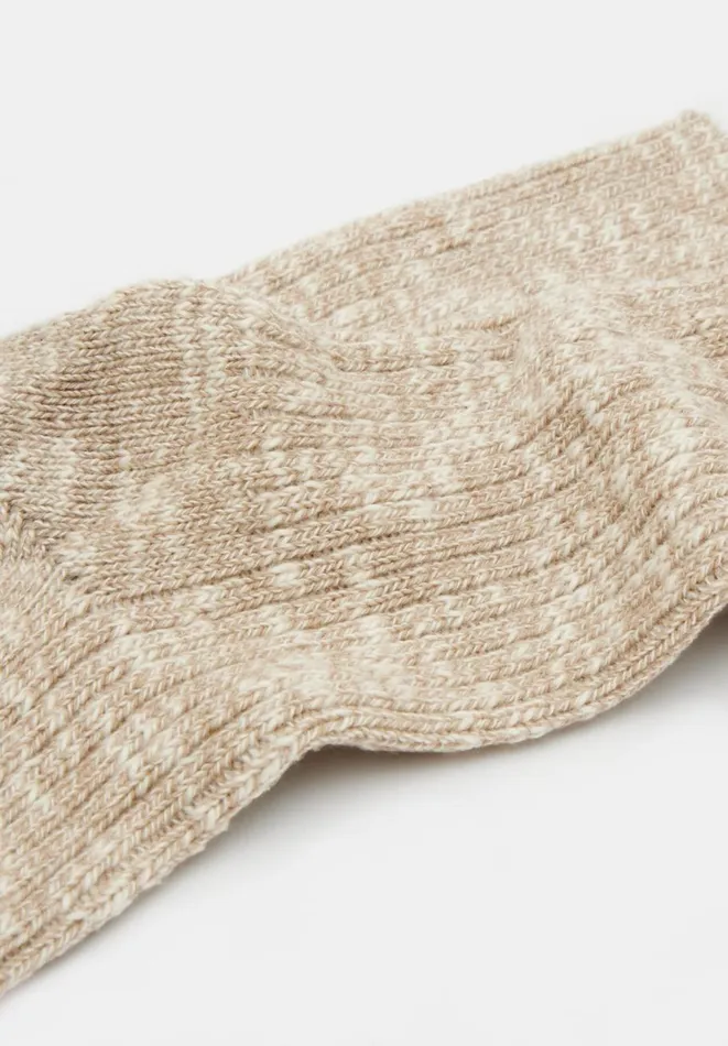 Hush Socks and Tights Women Cali Cotton Twist Socks Oatmeal Twist Hush Socks and Tights Women Cali Cotton Twist Socks Oatmeal Twist