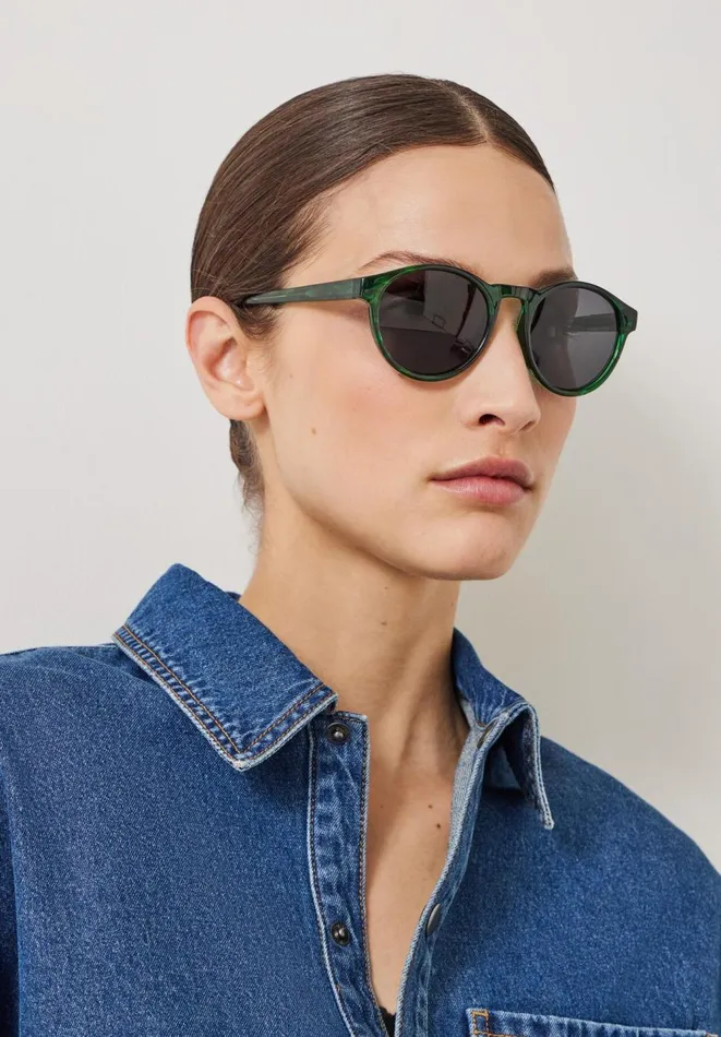 Hush Sunglasses Women AKjaerbede Marvin Sunglasses Green Marble Hush Sunglasses Women AKjaerbede Marvin Sunglasses Green Marble