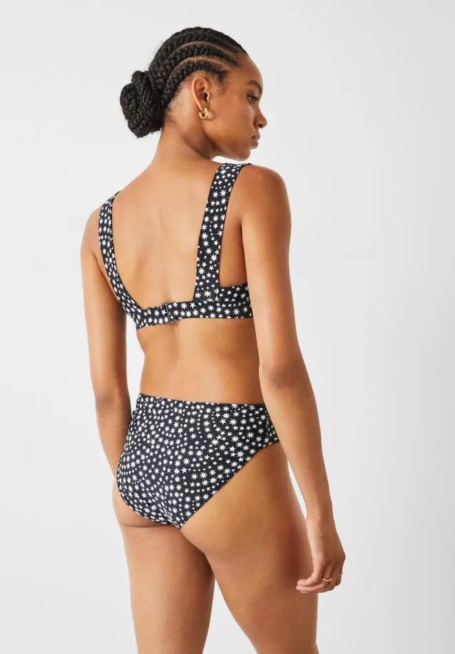 Hush Swimwear and Beachwear Women Camilla Classic Bikini Bottom Multi Star Blackwhite Hush Swimwear and Beachwear Women Camilla Classic Bikini Bottom Multi Star Blackwhite
