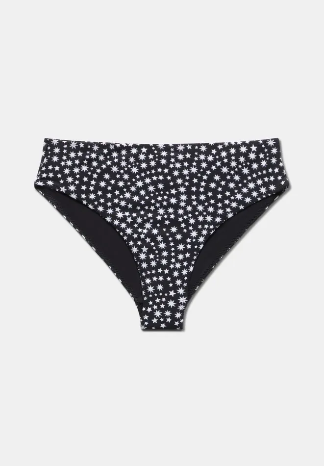 Hush Swimwear and Beachwear Women Camilla Classic Bikini Bottom Multi Star Blackwhite Hush Swimwear and Beachwear Women Camilla Classic Bikini Bottom Multi Star Blackwhite