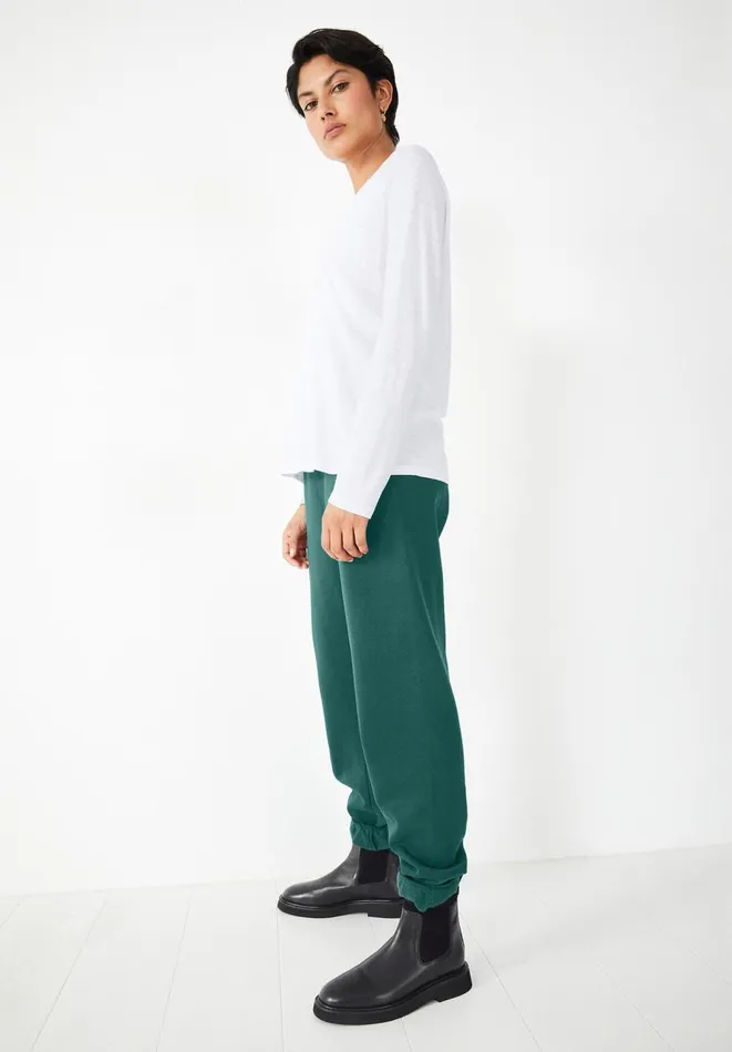 Hush Tops and Tshirts Women Cotton Slub Avalon TShirt White Hush Tops and Tshirts Women Cotton Slub Avalon TShirt White