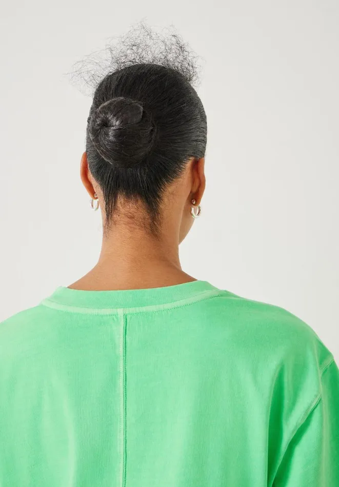 Hush Tops and Tshirts Women Flo Oversized Cotton TShirt Poison Green Hush Tops and Tshirts Women Flo Oversized Cotton TShirt Poison Green