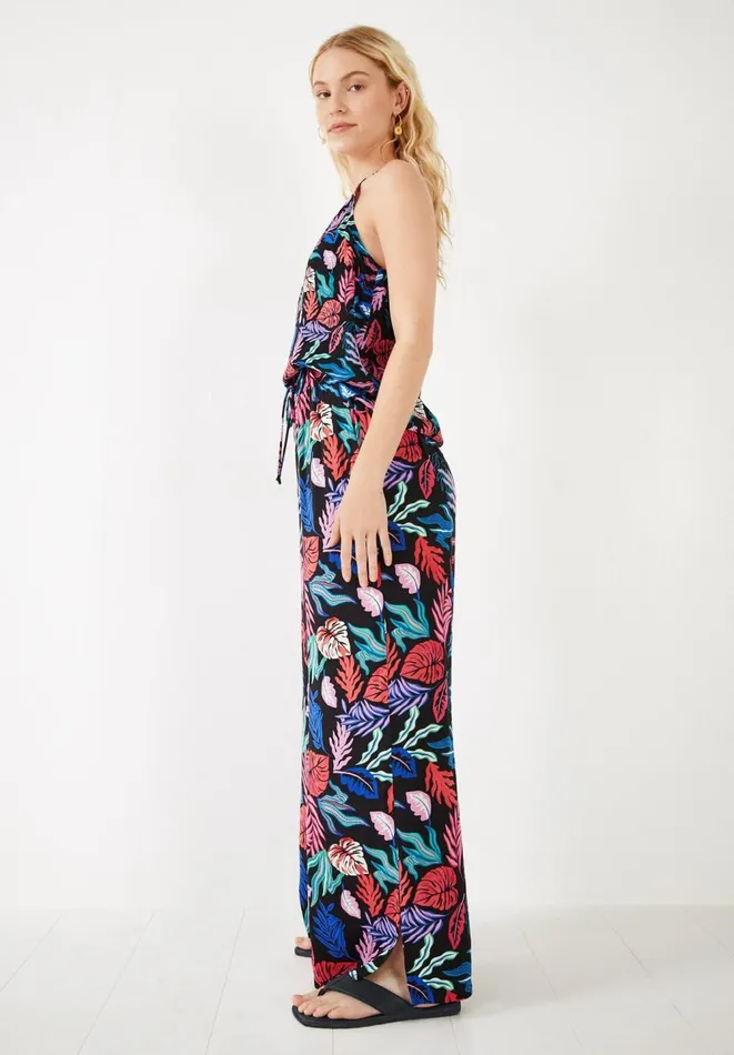 Hush Tops and Tshirts Women Lilo Halter Cami Bright Leaves Hush Tops and Tshirts Women Lilo Halter Cami Bright Leaves