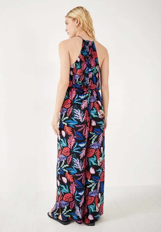 Hush Tops and Tshirts Women Lilo Halter Cami Bright Leaves Hush Tops and Tshirts Women Lilo Halter Cami Bright Leaves
