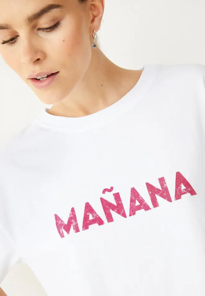 Hush Tops and Tshirts Women Manana TShirt White Hush Tops and Tshirts Women Manana TShirt White