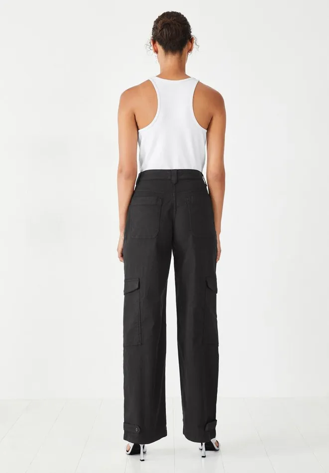 Hush Tops and Tshirts Women Ribbed Scoop Vest White Hush Tops and Tshirts Women Ribbed Scoop Vest White